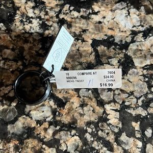 Men’s wedding ring. Beautiful tungsten ring! Never worn